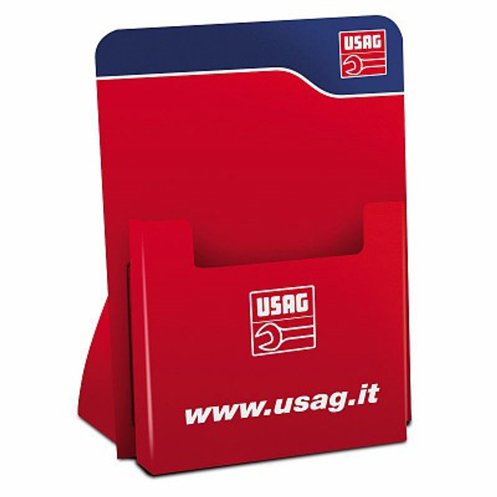 3783 A Держатель для брошюр с логотипом, формат A4, USAG (Италия)