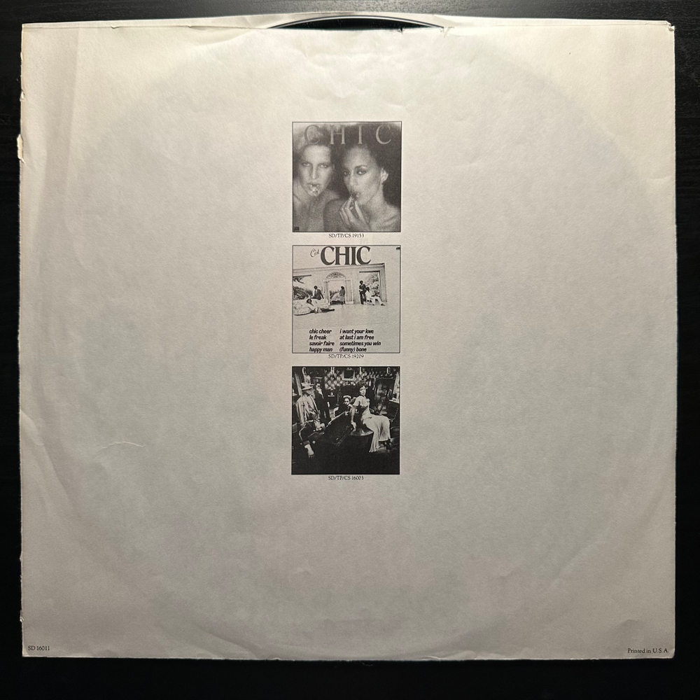 Chic - Chic's Greatest Hits (США 1979г.)