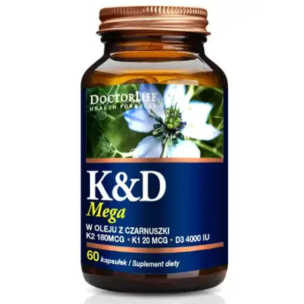 Doctor Life K&D Mega в масле черного тмина - 60 капсул