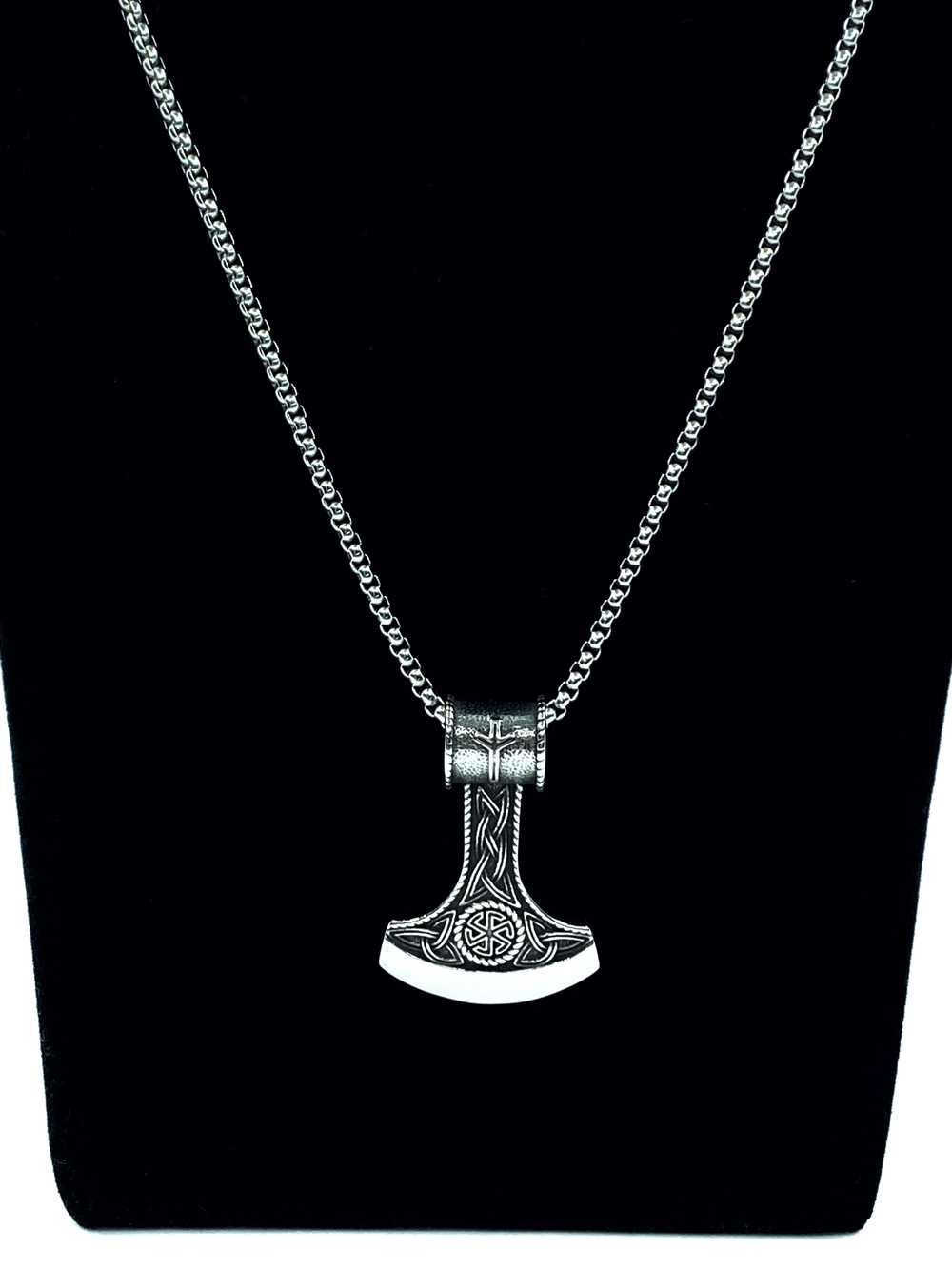 Славянский оберег Секира Перуна (Гром Секира Тора) магический амулет на цепочке