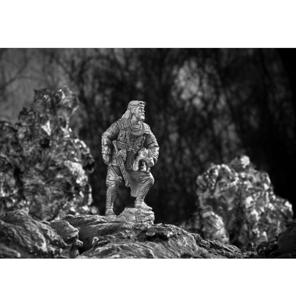 Коллекционная оловянная фигурка Скифский Царь