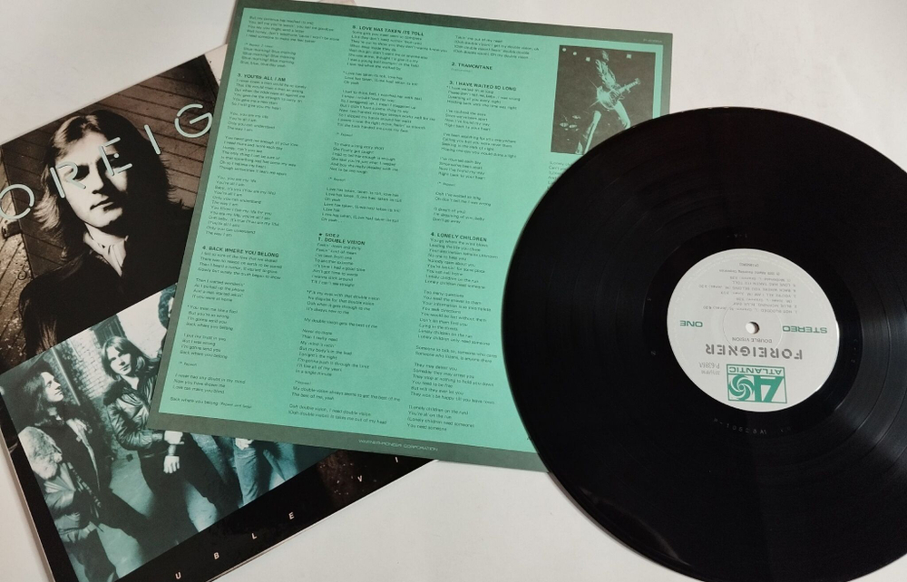 Винтажная виниловая пластинка LP Foreigner Double Vision (Japan 1980) (No Obi)