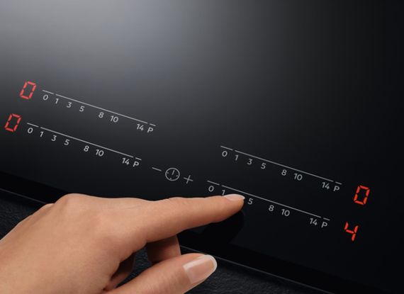 Индукционная стеклокерамич. панель AEG IKE64450FB