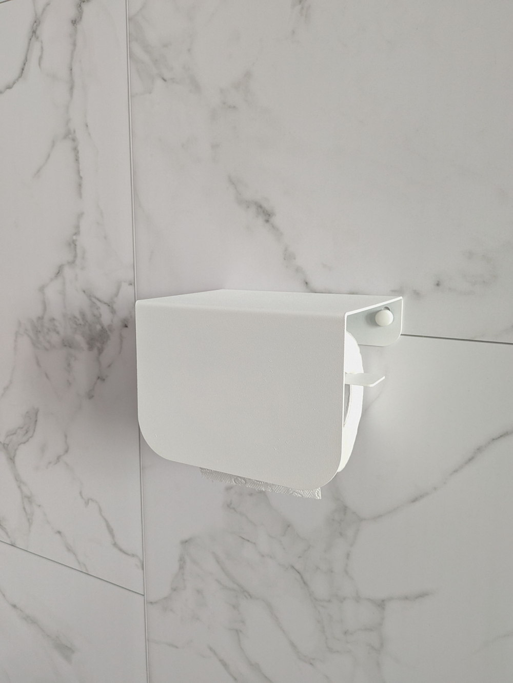 Держатель для туалетной бумаги MetaDec Flex белый