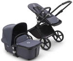 Коляска Bugaboo Fox Cub Complete 2 в 1 Black/Stormy Blue-Stormy Blue