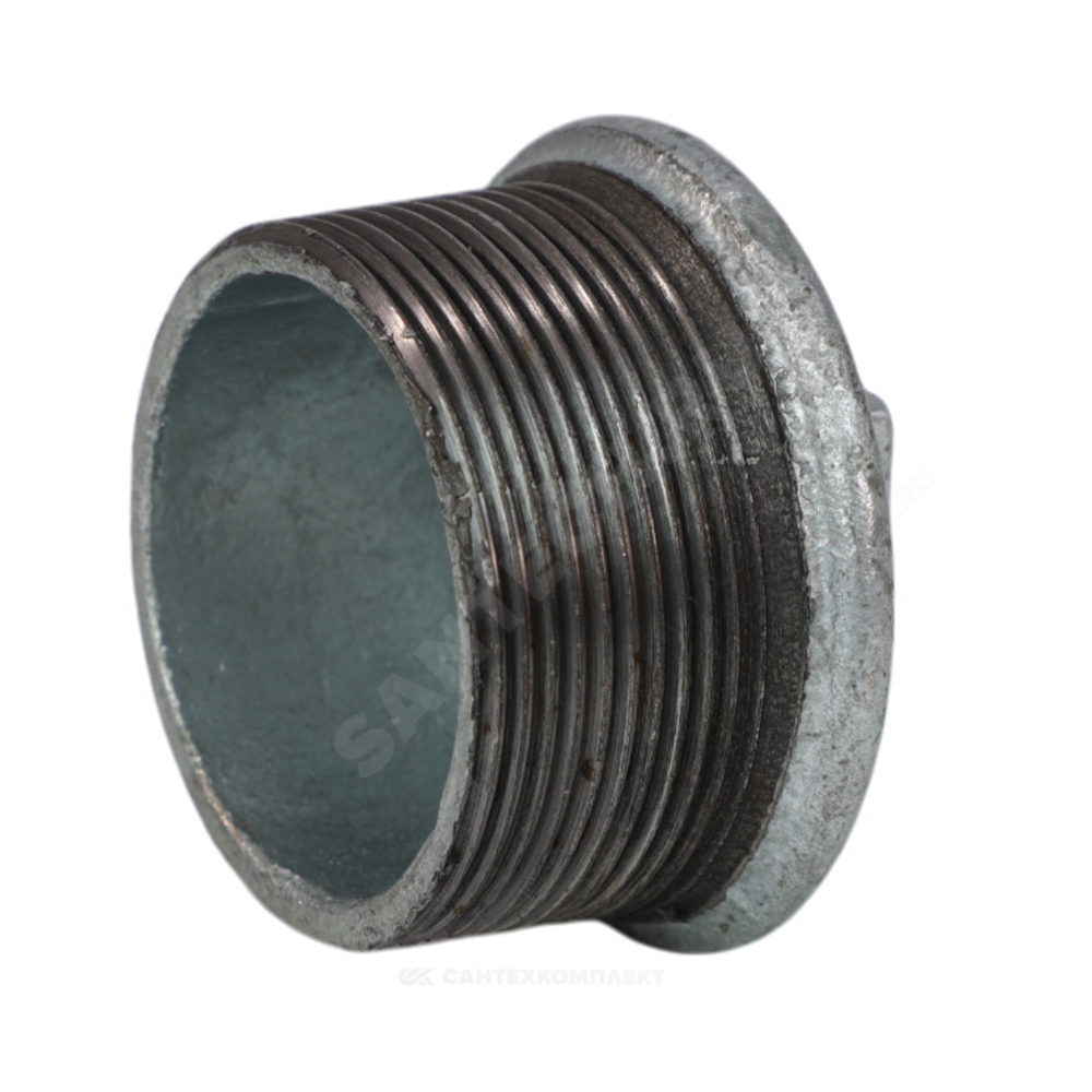 Заглушка чугун оц Ду 32 (1 1/4") НР Fittex PLUS