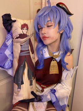 Мини дакимакура Гаара из Наруто арт. M0238, 60х20 см