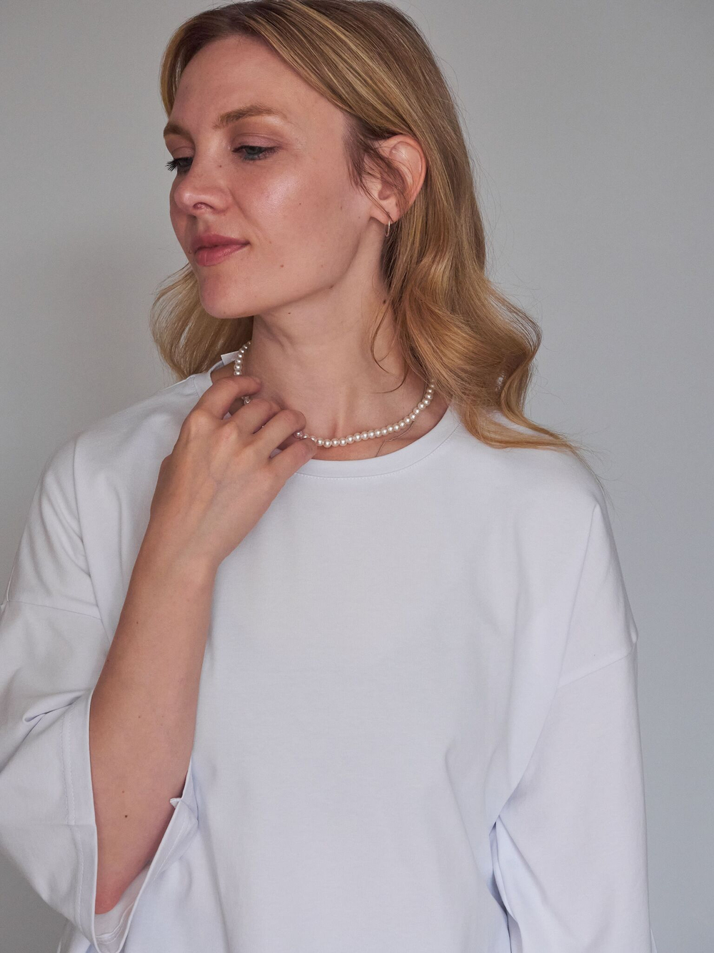 Футболка удлиненный рукав