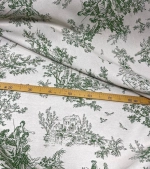 Гобеленовая ткань Туаль Леди Зеленый ширина 280 см