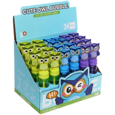 Мыльные пузыри «Совушка» 14 см, 40 мл