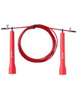 Скакалка RP-202, с подшипниками, с пластиковыми ручками, 3 м, красный