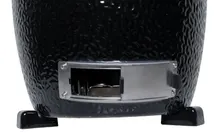 Керамический угольный гриль Diamond Egg Legend Deep Black, 46 см, чёрный, с ножками и столиками