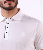 ПОЛО PRESSBUTTON Karl Lagerfeld - белый(745001 532200)