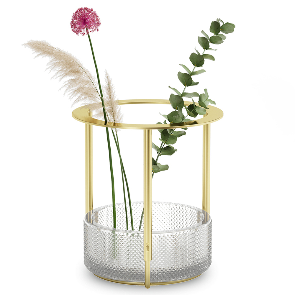 Ваза регулируемаяtesora, латунь