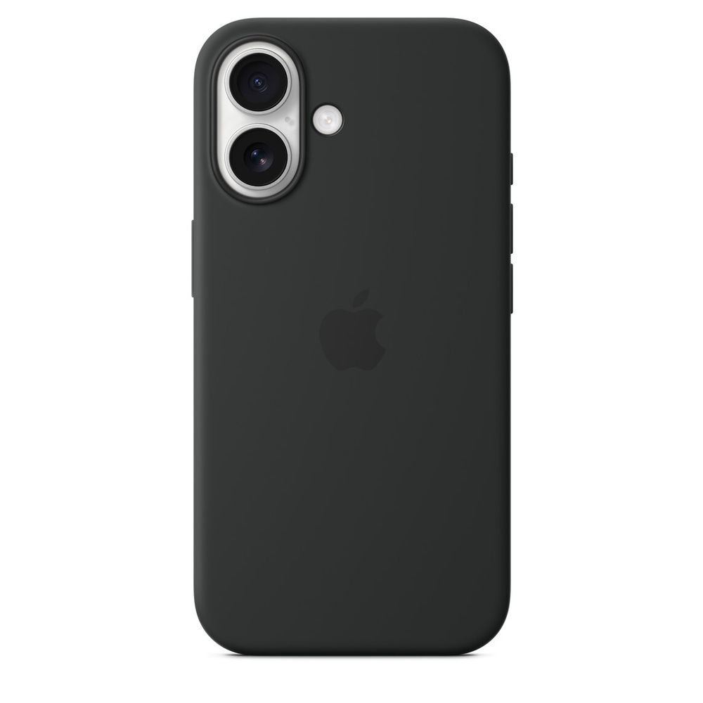 Silicone Case with MagSafe Black iPhone 16