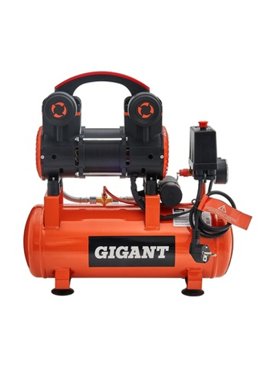 Безмасляный малошумный компрессор (8 л; 8 бар; 160 л/мин) Gigant GSWK-8/750