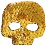 Маска карнавальная «Блестящий череп», микс