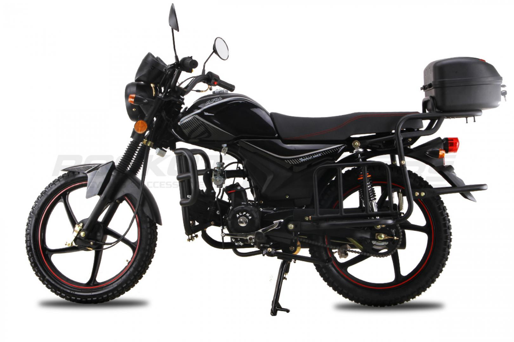 Мопед ROCKOT ALPHA TOURIST M-11 (черный глянцевый)