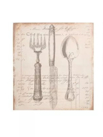 Панно "Приборы" 70x50x2,5 см