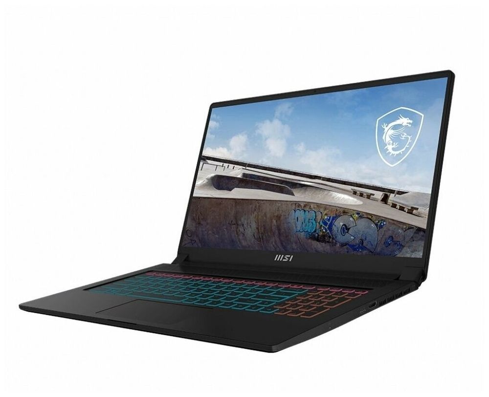 Ноутбук MSI Stealth 17M A12UEK-040RU i7-1280P 16Gb SSD 1Tb NVIDIA RTX 3060 для ноутбуков 6Gb 17,3 FHD IPS Cam 65Вт*ч Win11 Черный 9S7-17R111-040