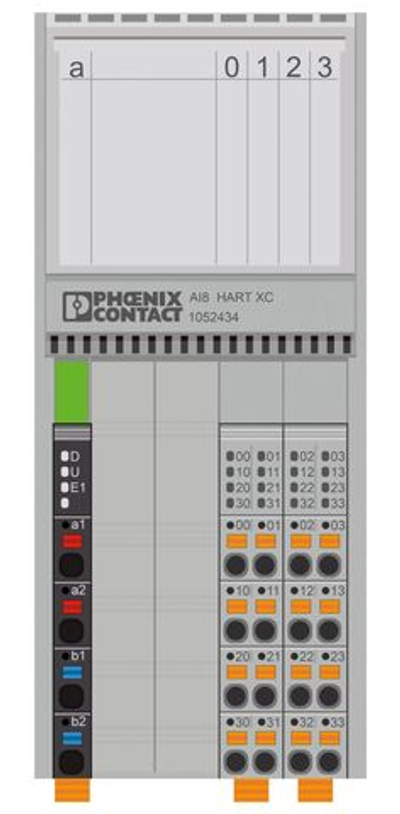 1052434 - AXL F AI8 HART XC 1F - Аналоговый модуль