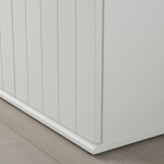 Шкаф - SKRUVBY  IKEA/ СКРУВБИ ИКЕА, 70x90 см, белый/под беленый дуб