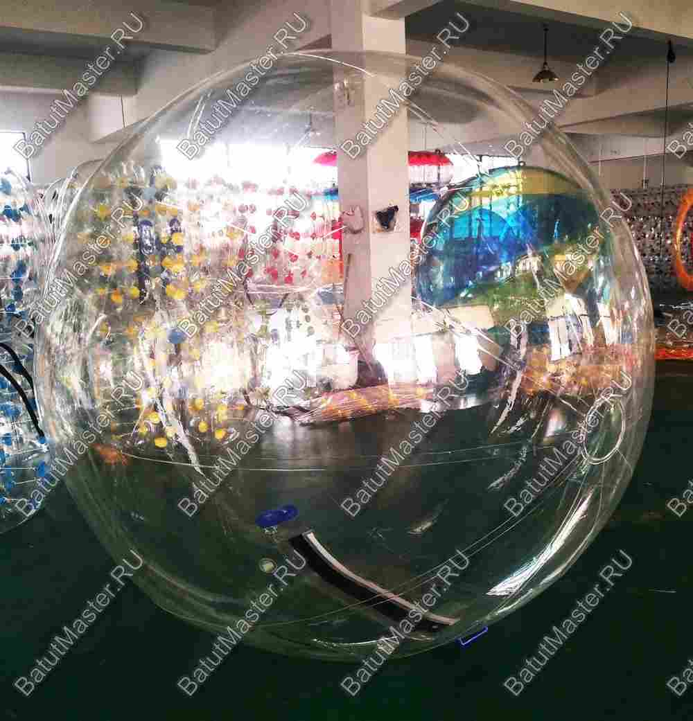 Аттракцион Водный шар ПВХ «Слеза» 1,8*1,8*1,8 м