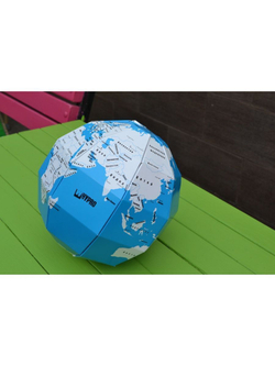 Глобус путешествий Карта мира политическая настенная Декор для дома, подарок