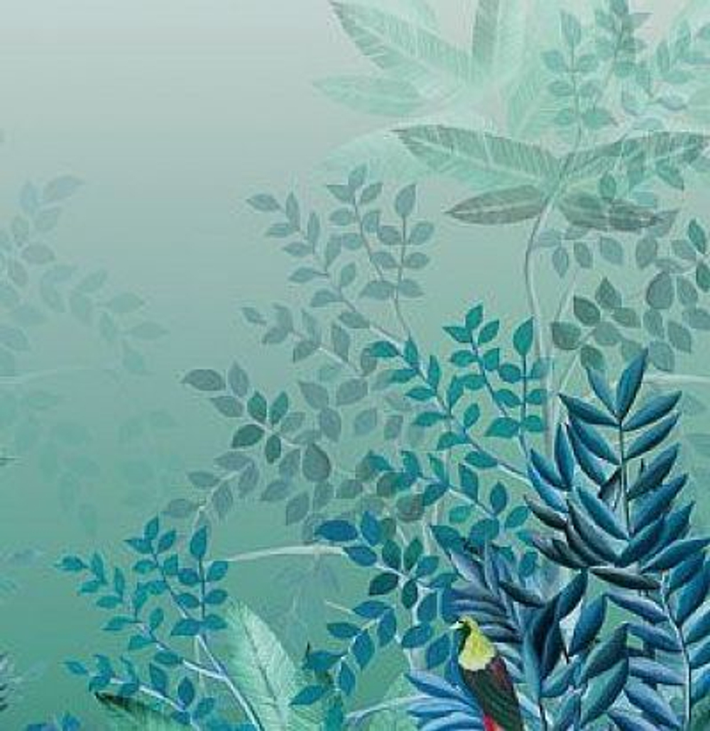 Панно тропическое с птицами DGTRI1022