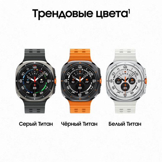 Смарт-часы Samsung Galaxy Watch Ultra 47мм LTE черный титан