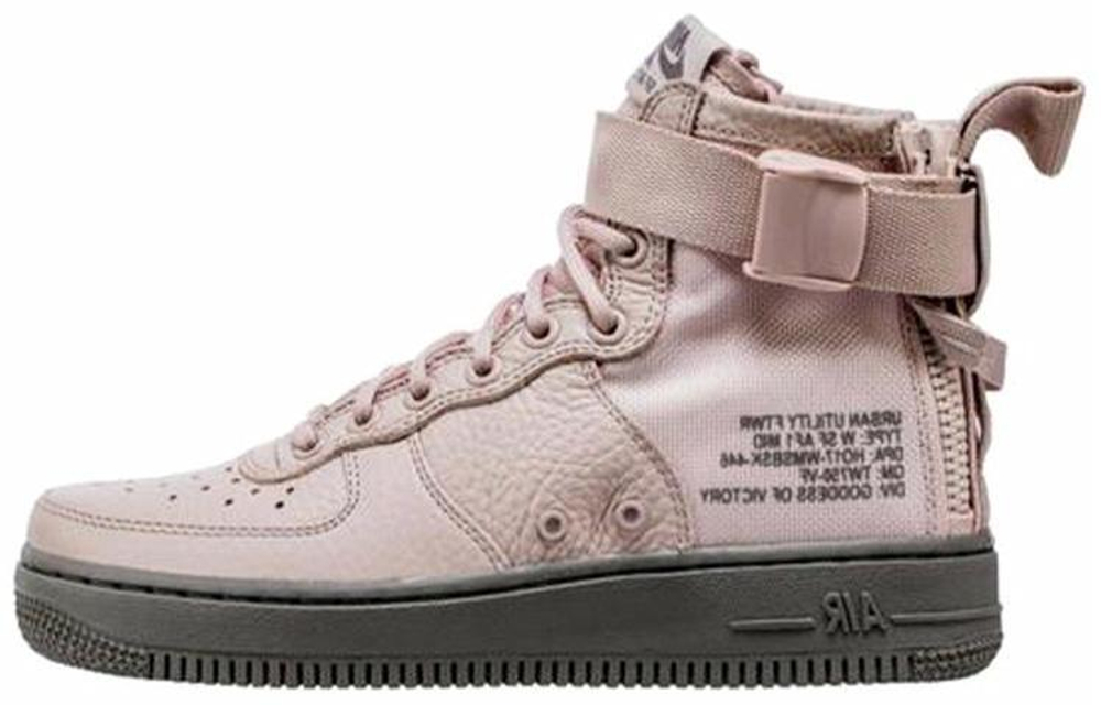 Кроссовки Nike Air Force 1 Silt Red (W) (Женская размерная сетка)