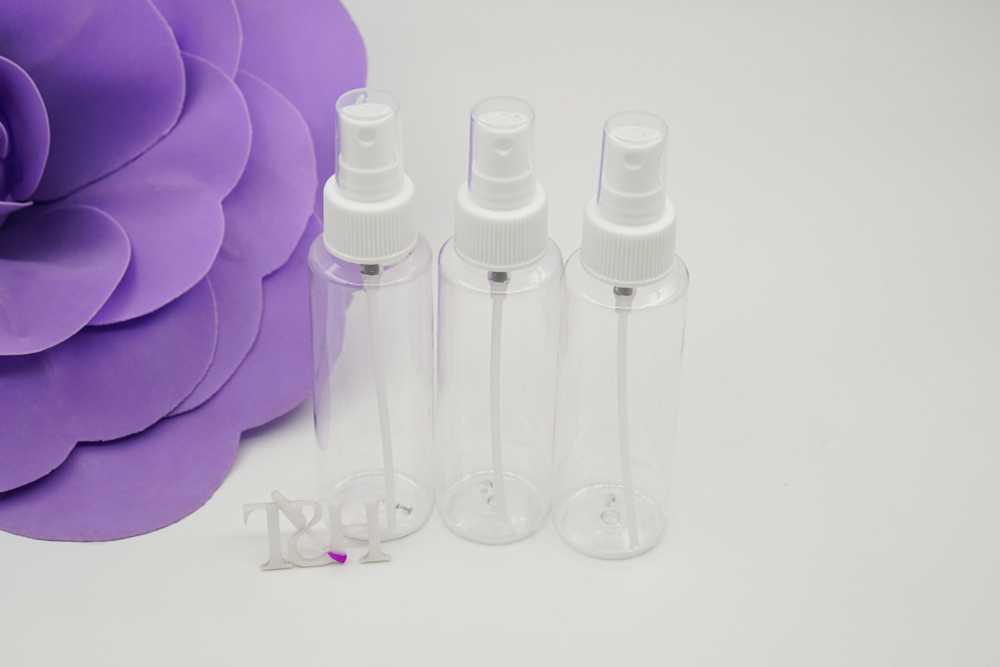 Спрей-дозатор 100мл (уп.12шт)*1шт розовый перламутр