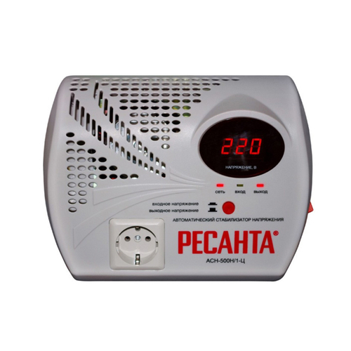 Стабилизатор напряжения Ресанта Lux АСН-500Н/1-Ц, 500 Вт