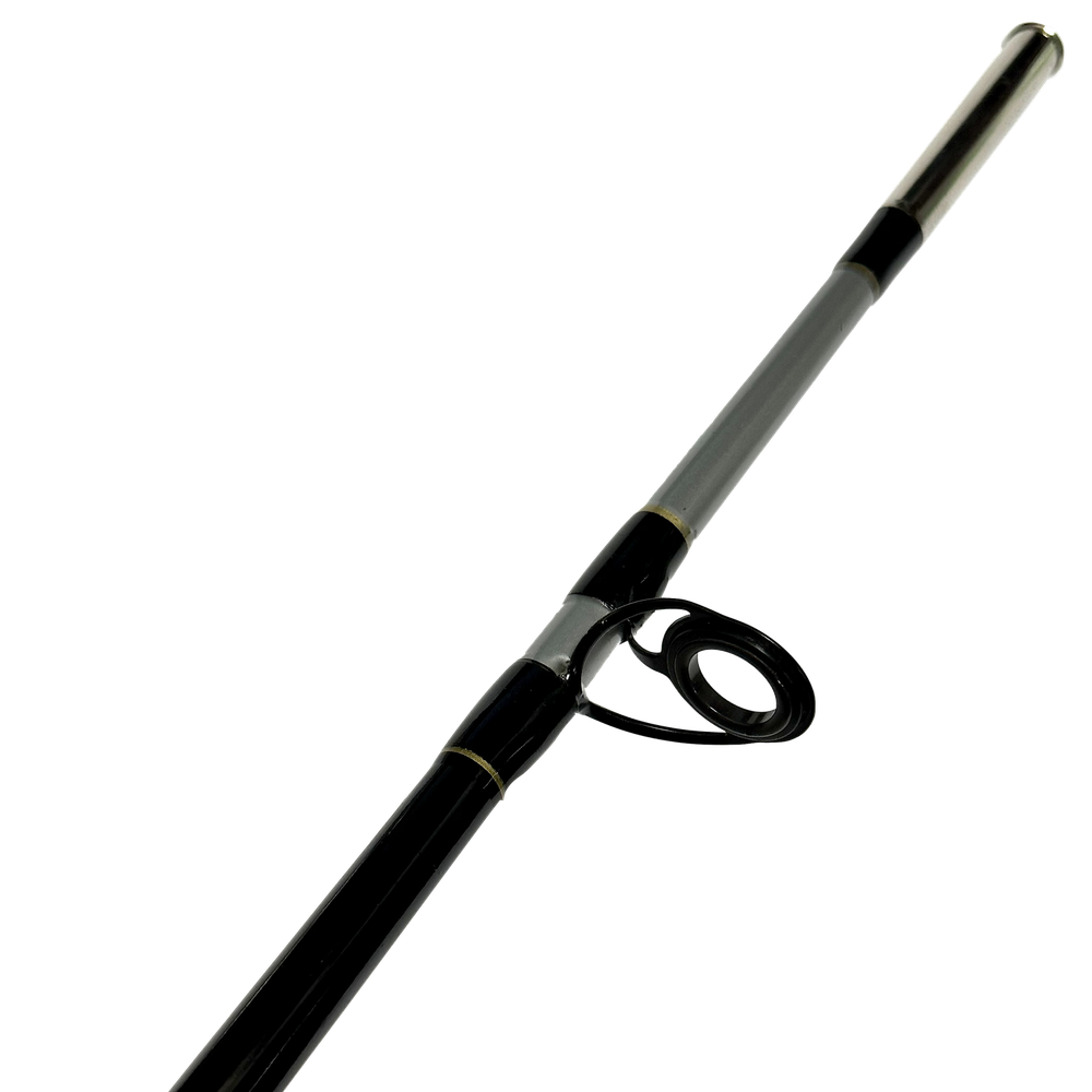 Спиннинг CatfishMaster Alligator  монолит 2.4м 100-250г 10250-240 2секц. Колец 6шт Рукоять неопрен Тр.длина 1.24м