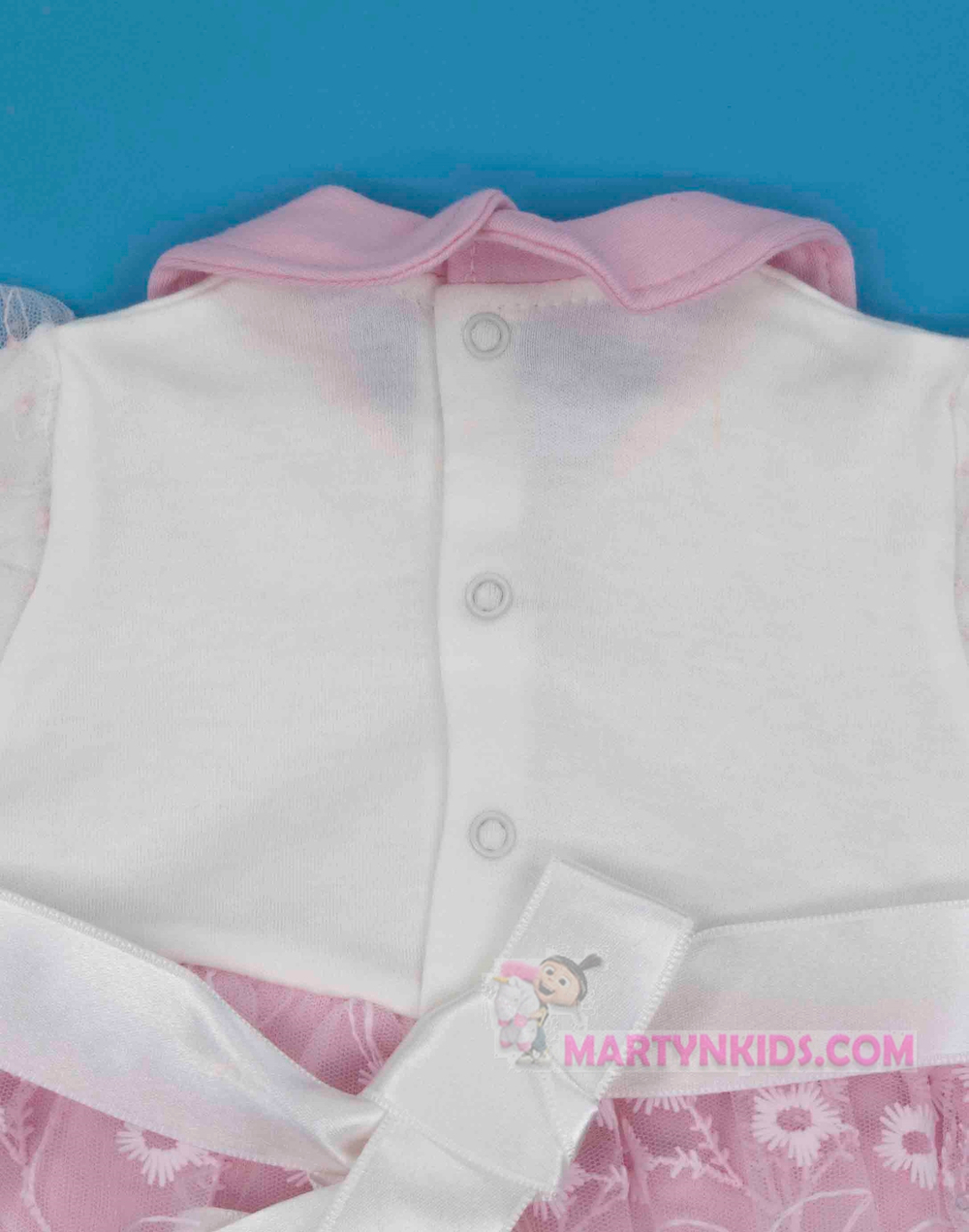 костюм Три цветочка платье + штанишки 4641