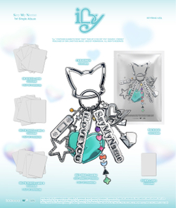 SAY MY NAME - 1st Single Album [iLy] (KEY RING Ver.)