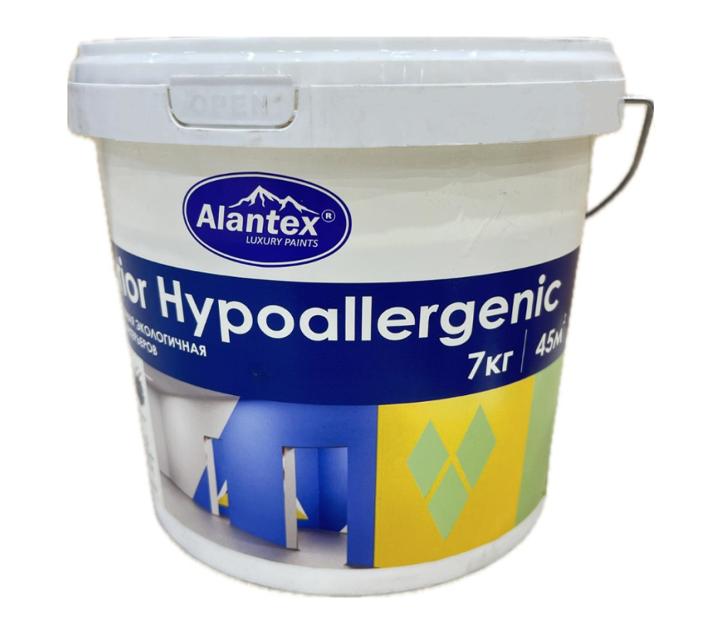 КРАСКА ALANTEX INTERIOR HYPOALLERGENIC  7 КГ (4870233517110)