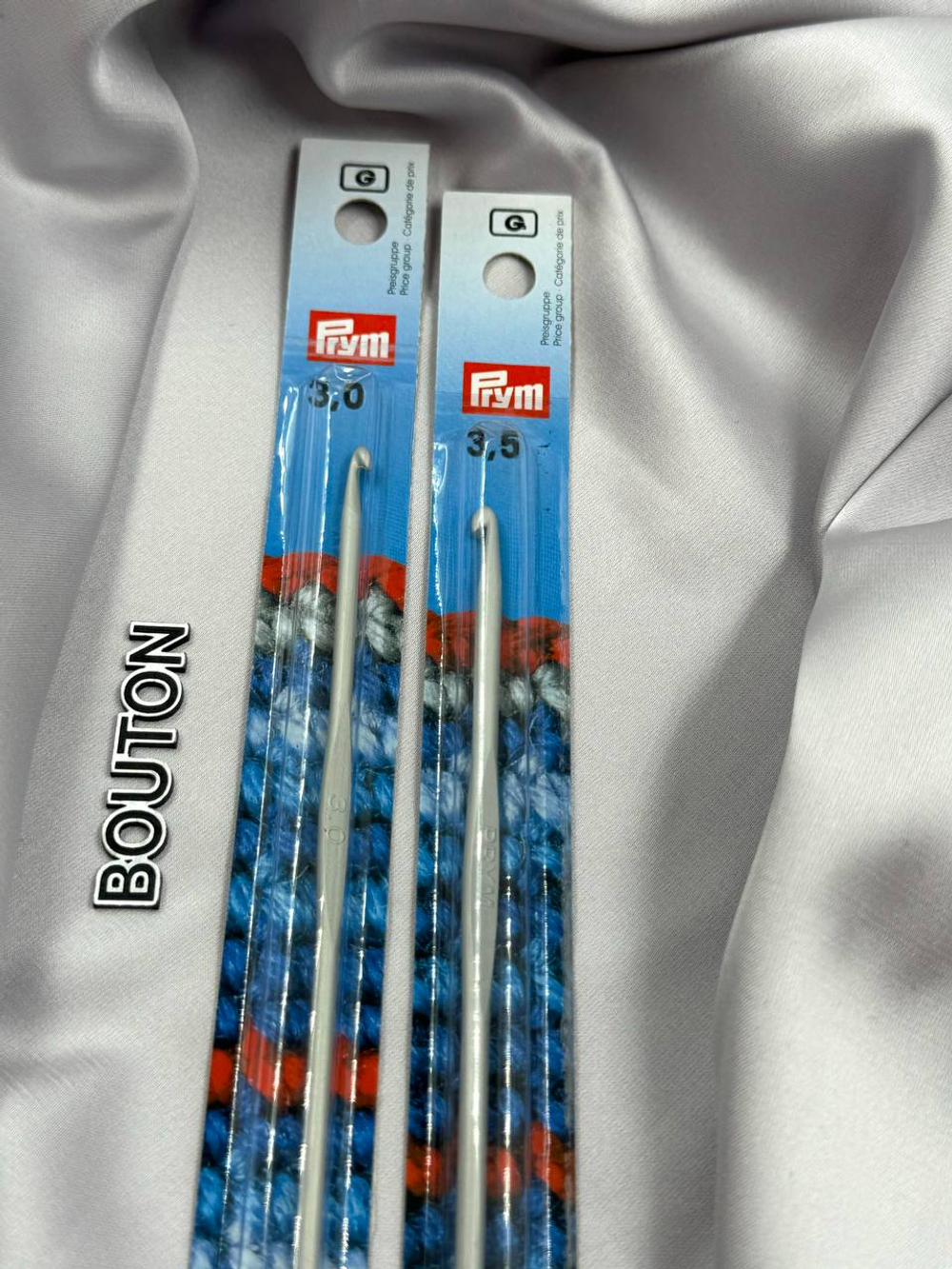 Prym Крючок для вязания, алюминий, 3,5 мм*14 см