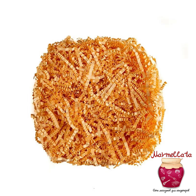 Наполнитель бумажный "Сочный персик", (темно-кремовый), (50 гр.)