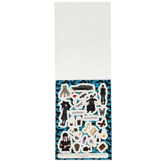 Альбом наклеек. Вороний бал. 100 наклеек. 145х210 мм. Скрепка. 4 стр. Умка