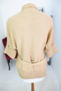 Кардиган Ostin с поясом, маркировка XS, визуально на 42 размер