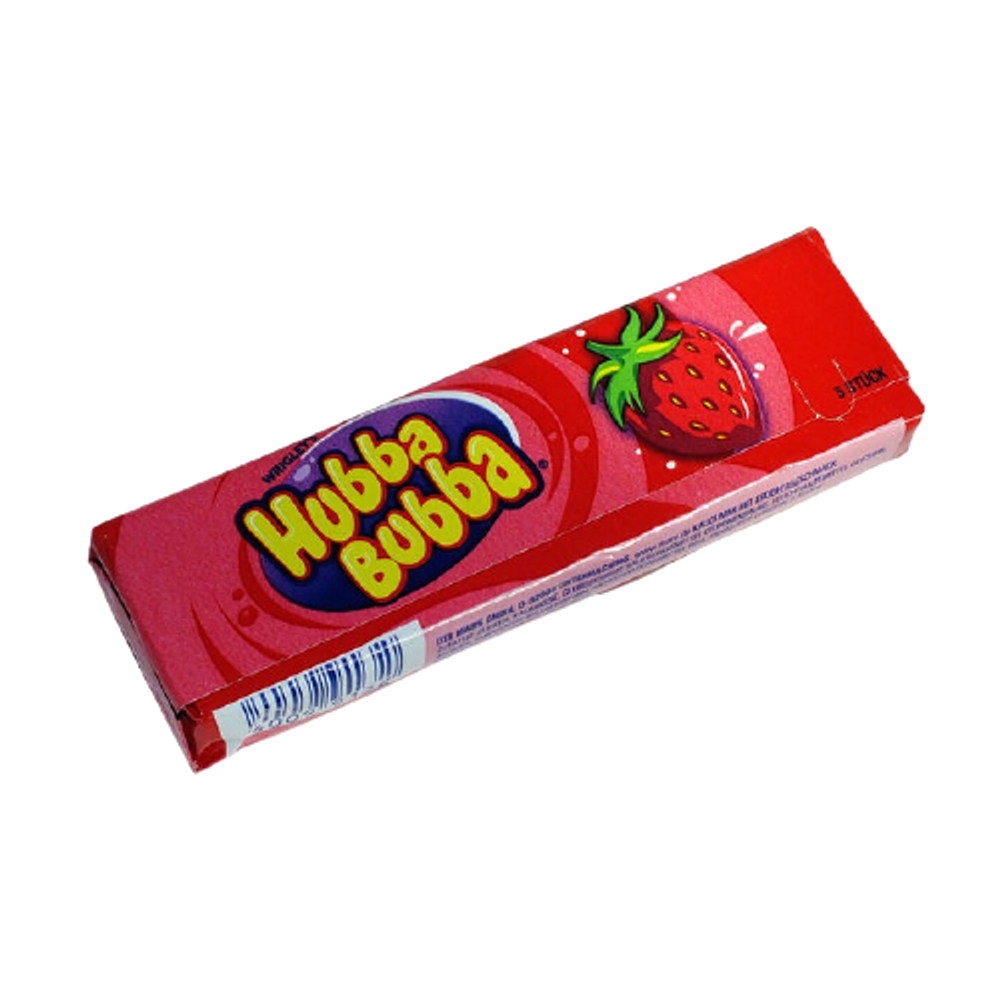 Жвачка Хубба Бубба Hubba Bubba Клубника купить по цене 150 руб в  интернет-магазине комиксов Geek Trip