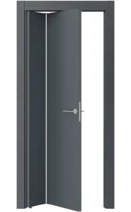 Межкомнатная дверь Гладкая со складной системой Heft