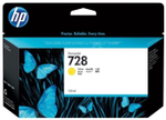 Картриджи HP 728 F9J65A желтый