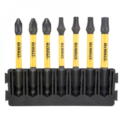 DeWalt, DT70823, Набор бит PZ TX MIX BAR FLEXTORQ 57 мм 7 шт, шт