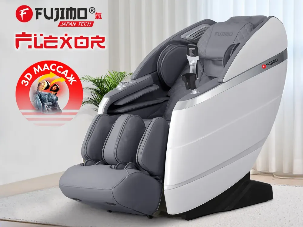 Массажное кресло FUJIMO 氣 FLEXOR F500 Grey