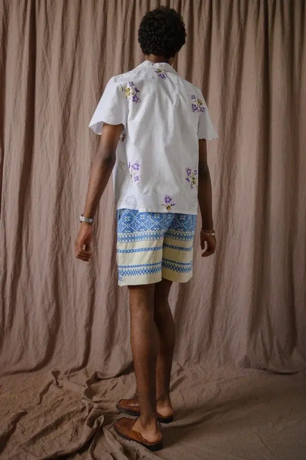 Рубашка Soeurs из Круглой Скатерти белая