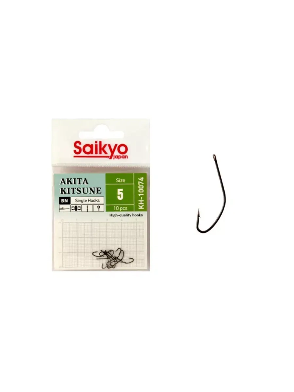 Крючки для рыбалки Saikyo KH-10074 BN AKITA KITSUNE