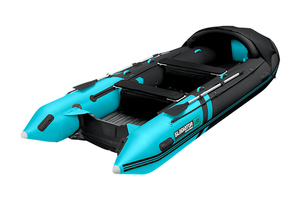 Лодка ПВХ Gladiator AirPro E450Pro НДНД