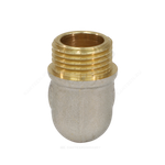 Угольник латунь никель Ду 15 (1/2") НР/НР 9003 ГОСТ 32585-2013 Aquasfera 9003-01
